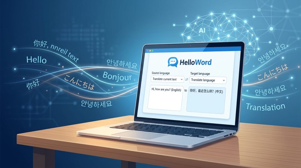 hello word 翻译器电脑版