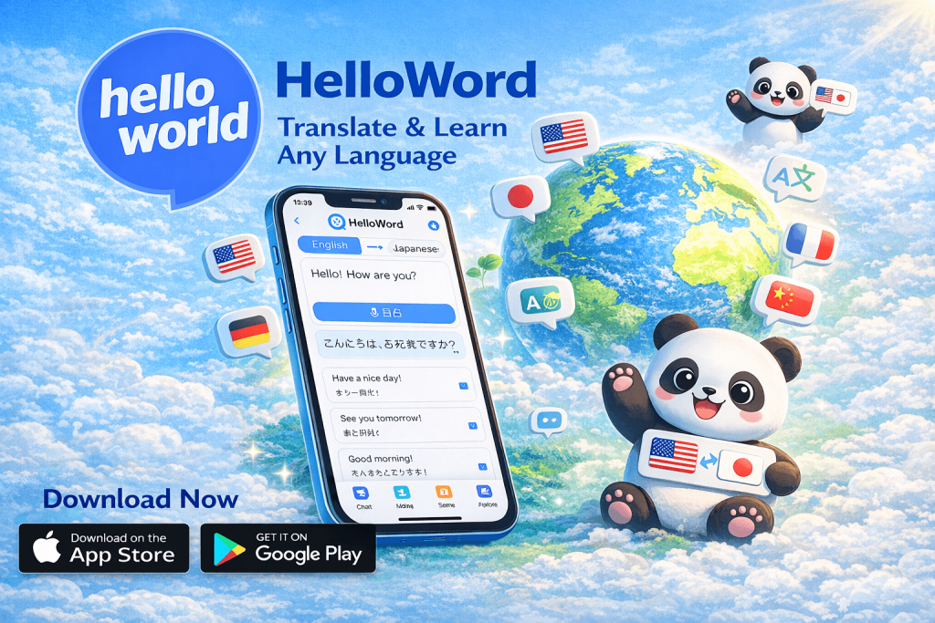 hello word 翻译器